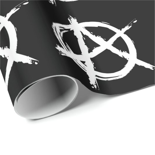 Anarchie Geschenkpapier (Rolleneckpunkt)