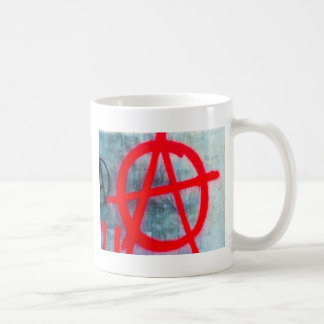 Anarchie-Graffiti Kaffeetasse