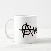 Anarchie im Pokal Kaffeetasse (Links)