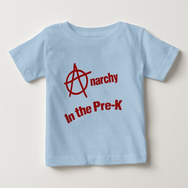 Anarchie im Pre-K Baby T-shirt (Vorderseite)