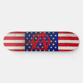 Anarchie in den USA Skateboard (Horizontal)