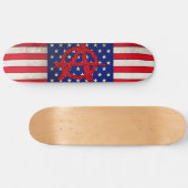 Anarchie in den USA Skateboard (Horizontal)