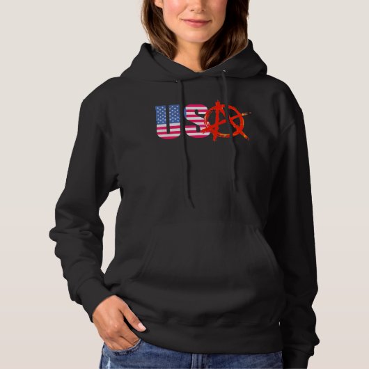 Anarchie in der... USA Hoodie (Vorderseite)