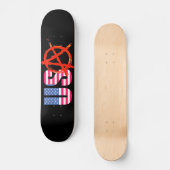 Anarchie in der... USA Skateboard (Vorderseite)