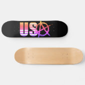 Anarchie in der... USA Skateboard (Horizontal)