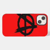 Anarchie iPhone Hülle (Rückseite (Horizontal))