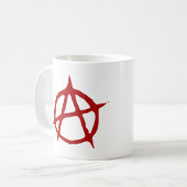 Anarchie Kaffeetasse (Vorderseite Links)