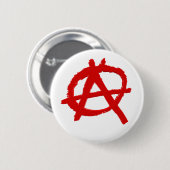 Anarchie-Knopf (rd) Button (Vorne & Hinten)