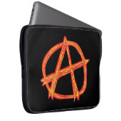 Anarchie Laptopschutzhülle (Vorne Rechts)