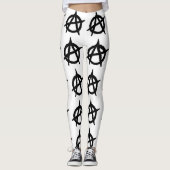 Anarchie Leggings (Vorderseite)