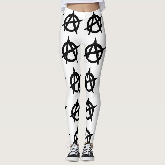 Anarchie Leggings (Vorderseite)