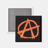 Anarchie Magnet (Vorderseite/Rückseite)