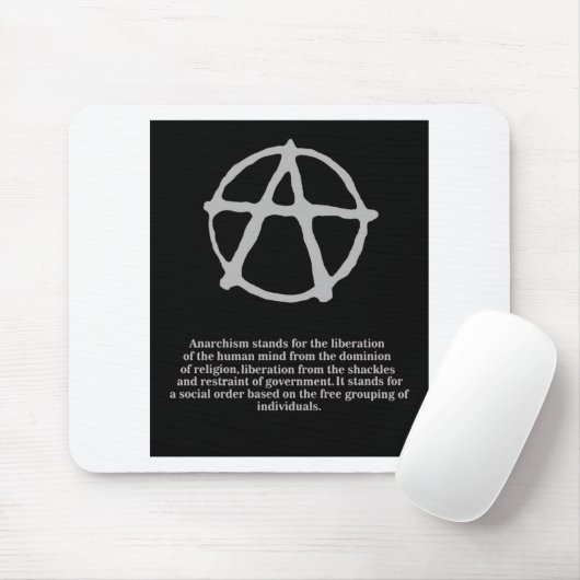 Anarchie Mousepad (Mit Mouse)