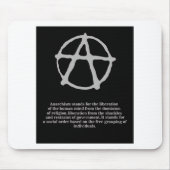 Anarchie Mousepad (Vorne)