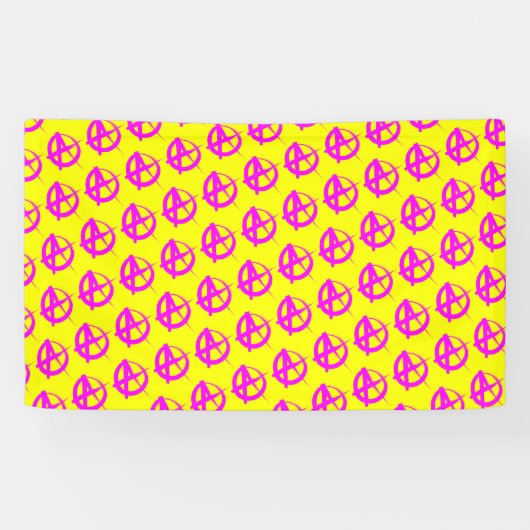 Anarchie Muster Banner (Horizontal)