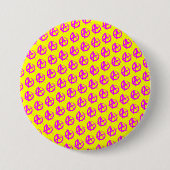 Anarchie Muster Button (Vorderseite)