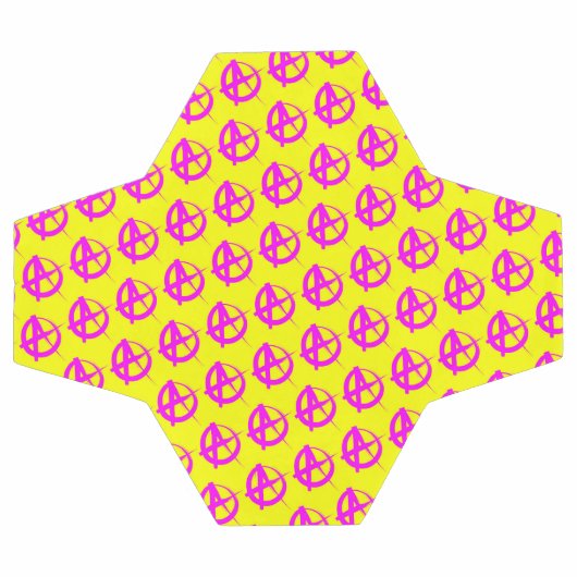 Anarchie Muster Fußball (Flach)