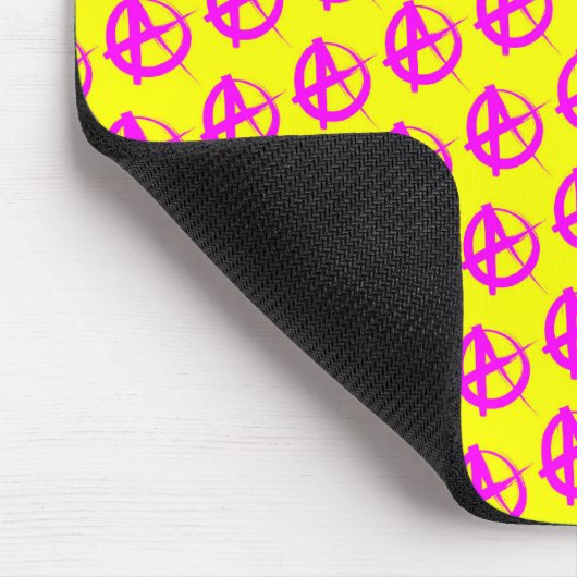 Anarchie Muster Mousepad (Ecke)