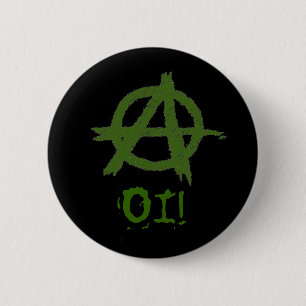 Anarchie, OI! Baumwolle Button