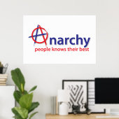 Anarchie Poster (Heimbüro)