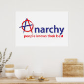 Anarchie Poster (Küche)