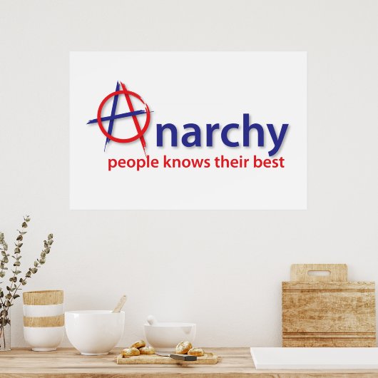 Anarchie Poster (Küche)