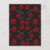 Anarchie Postkarte (Vorderseite)