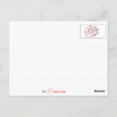 ANARCHIE POSTKARTE (Rückseite)