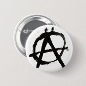 Anarchie Rulez Button (Vorne & Hinten)
