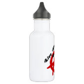 Anarchie Sensenmann Trinkflasche (Links)