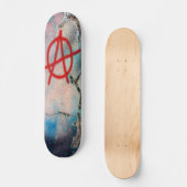 Anarchie Skateboard (Vorderseite)