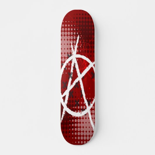 Anarchie-Skateboard Skateboard (Vorne)