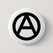 Anarchie-Symbol Button (Vorderseite)
