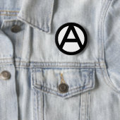 Anarchie-Symbol Button (Beispiel)