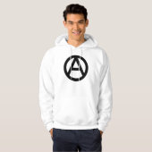 Anarchie-Symbol Hoodie (Vorne ganz)