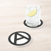 Anarchie-Untersetzer Getränkeuntersetzer (Seite)