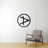 Anarchie Wandteppich (Beispiel (Horizontal))