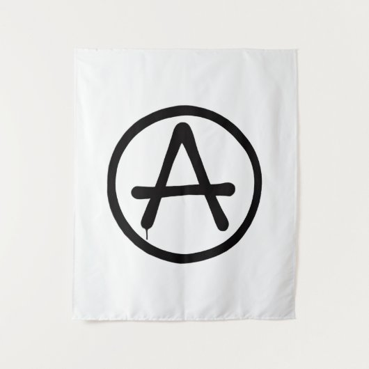 Anarchie Wandteppich (Vorderseite)