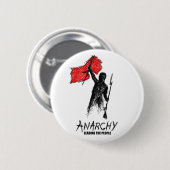 Anarchie, welche die Leute führt Button (Vorne & Hinten)