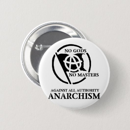 Anarchieknopf Button (Vorne & Hinten)