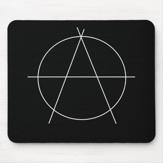 AnarchieMausunterlage Mousepad (Vorne)