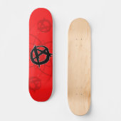 Anarchieplattform Skateboard (Vorderseite)