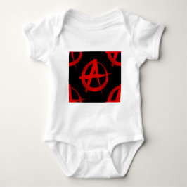 Anarchiesymbol Baby Strampler
