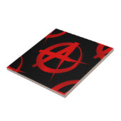 Anarchiesymbol Fliese (Seite)