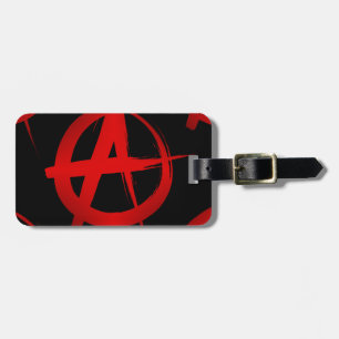 Anarchiesymbol Gepäckanhänger