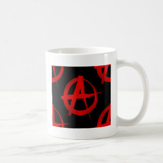 Anarchiesymbol Kaffeetasse