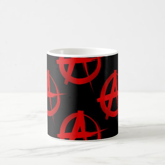 Anarchiesymbol Kaffeetasse (Mittel)