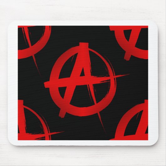 Anarchiesymbol Mousepad (Vorne)