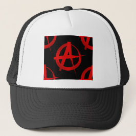 Anarchiesymbol Truckerkappe