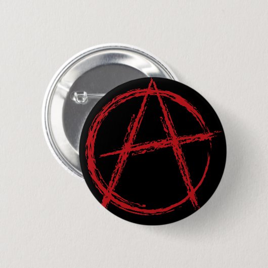 Anarchiezeichen Button (Vorne & Hinten)